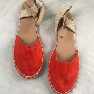 Qupid suede strap on shoes